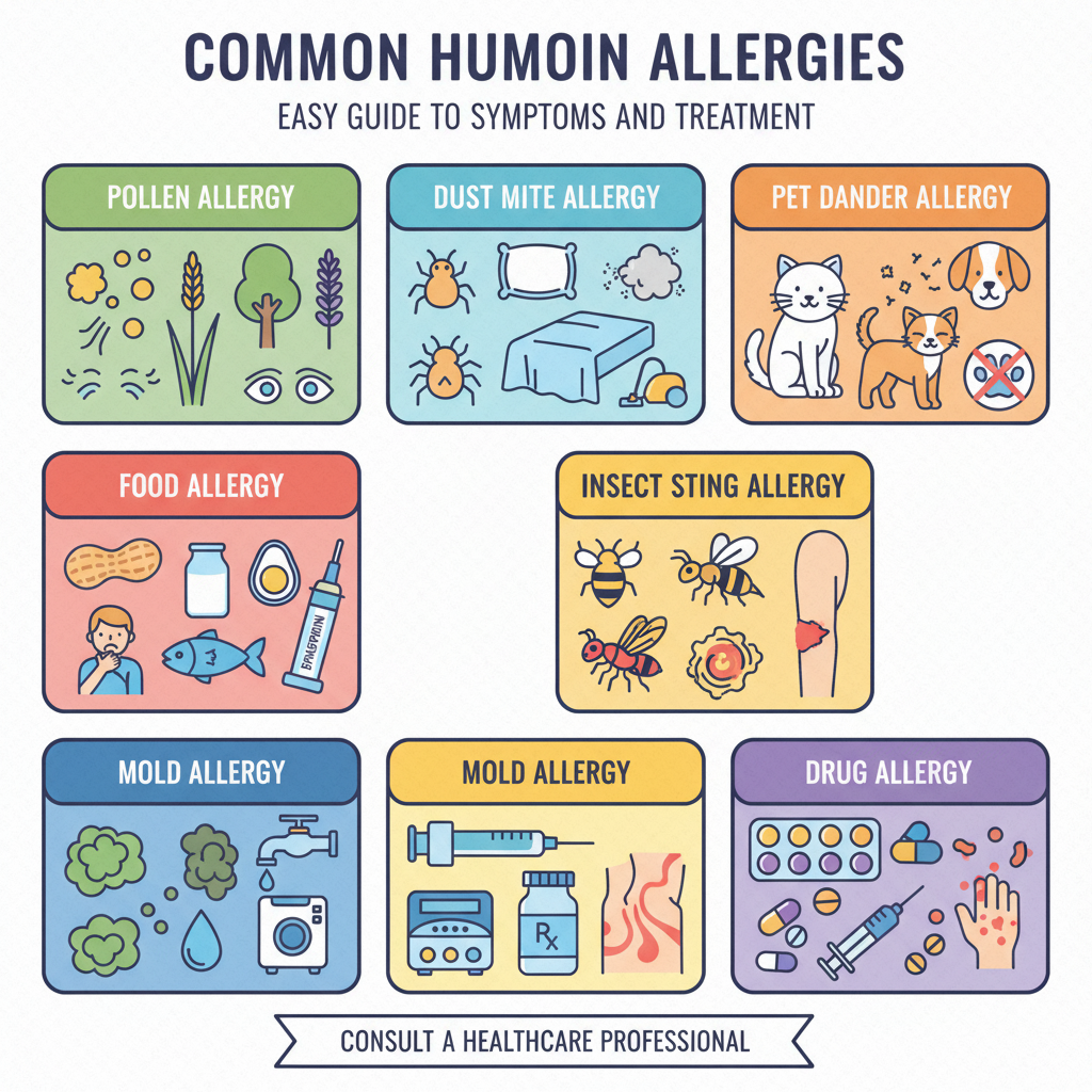 Most common human allergies: Easy guide to symptoms and treatment
