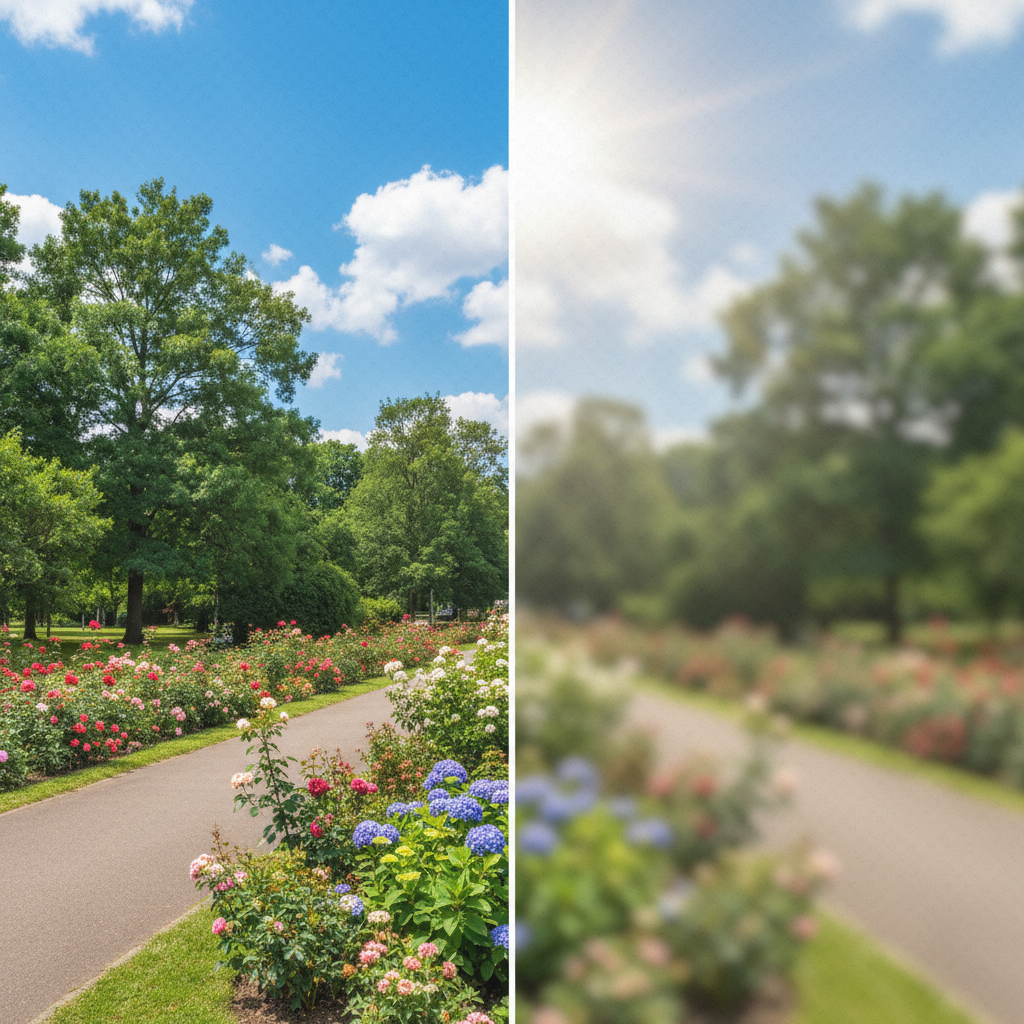 Medical illustration of cataract anatomy